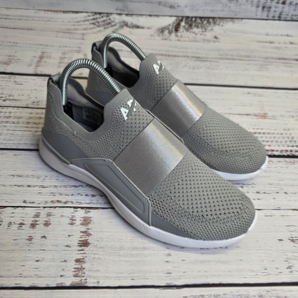 APL Techloom Bliss Womens 8.5 Cushioned Gray Athletic Cross Training Shoe Mens 7
